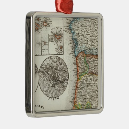 Ornement En Métal Îles Portugal et Cap-Vert (Droite)