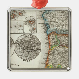 Ornement En Métal Îles Portugal et Cap-Vert