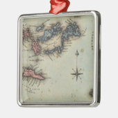 Ornement En Métal Îles Vierges (Gauche)