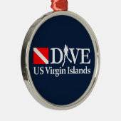 Ornement En Métal Îles Vierges américaines DV4 (Droite)