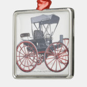 Ornement En Métal Illustration de chariot horseless (Gauche)