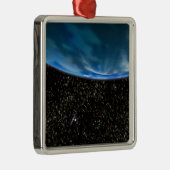 Ornement En Métal Illustration de l'horizon terrestre (Droite)