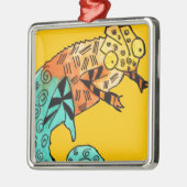 Ornement En Métal Illustration du gribouillage d'art du chameleon ja (Gauche)