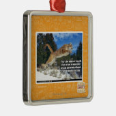 Ornement En Métal Image de chat (Droite)