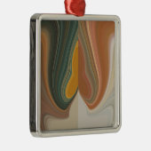 Ornement En Métal Impression d'art Abstrait rétroactif (Droite)