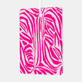 Ornement En Métal Impression zèbre rose (Avant gauche)
