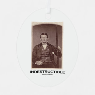 Ornement En Métal Indestructible Phineas Gage Cerebral Localization