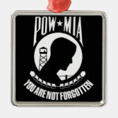Ornement En Métal Indicateur POW-MIA (Devant)