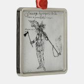 Ornement En Métal Indien Iroquois du Canada (Droite)