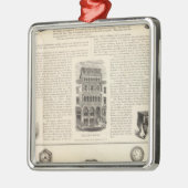 Ornement En Métal Ingrapham et Gamewell Company (Gauche)