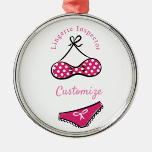 Ornement En Métal Inspecteur de lingerie Thunder_Cove