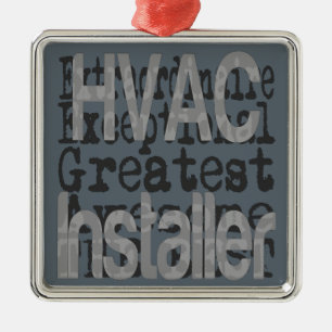 Ornement En Métal Installateur HVAC Extraordinaire