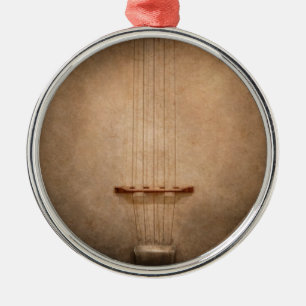 Ornement En Métal Instrument à cordes - J'adore le banjo