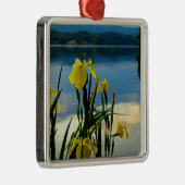 Ornement En Métal Iris jaune à Lake Shore (Droite)