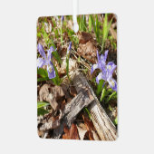 Ornement En Métal Irises miniatures sauvages (Avant gauche)