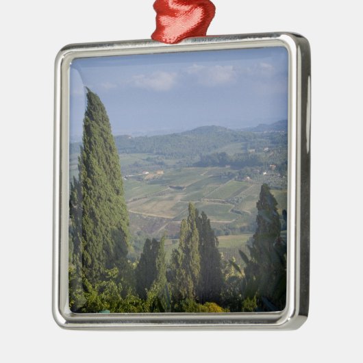 Ornement En Métal Italie, Toscane, Montepulciano. Vue de (Gauche)