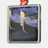 Ornement En Métal Italie, Vénétie, Venise. Rangée de Gondolas. (Gauche)