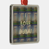 Ornement En Métal J'aime Dubaï (Droite)
