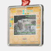 Ornement En Métal Jamais ne vivant encore dans une cage (Gauche)