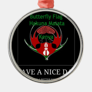 Ornement En Métal Jambo Kenya