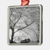 Ornement En Métal Japon, Tokyo. Les cerisiers en fleurs à l'impérial (Gauche)