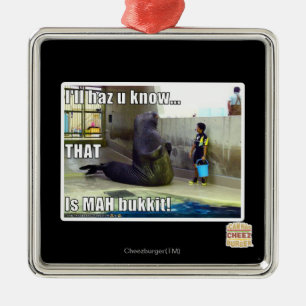 Ornement En Métal Je le haz u saurai