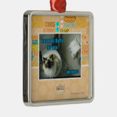 Ornement En Métal Je maed le fourrure pelucheuse vous (Droite)