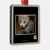 Ornement En Métal Je ne l'ai pas fait (Droite)