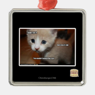 Ornement En Métal Je ne l'ai pas fait