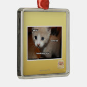 Ornement En Métal Je ne l'ai pas fait (Droite)