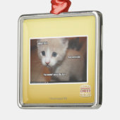 Ornement En Métal Je ne l'ai pas fait (Gauche)