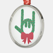 Ornement En Métal Je t'aime Noël (Gauche)