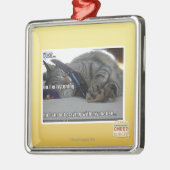 Ornement En Métal J'écoute (Gauche)