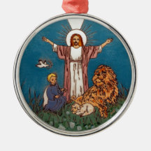 Jésus le Lion et l'Agneau