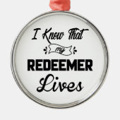 Ornement En Métal Jésus racheté (Devant)