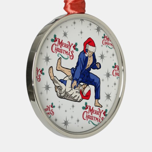 Ornement En Métal Jiu Jitsu Christmas Ornament Keepsake (Droite)