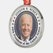 Ornement En Métal Joe Biden Président Jour de l'investiture Souvenir (Gauche)