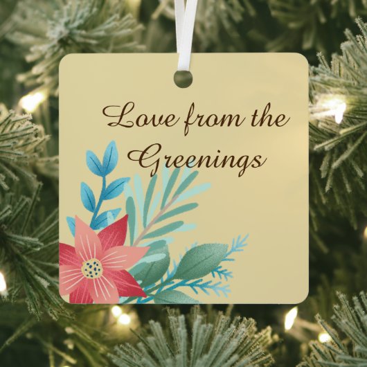 Ornement En Métal Jolie ferme familiale de style rustique (Insitu)