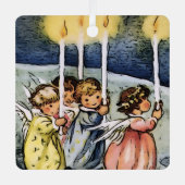 Ornement En Métal jolis anges (Recto)