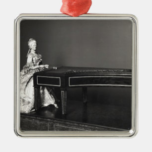 Ornement En Métal Joueur de dulcimer
