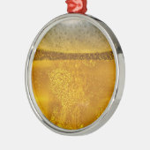 Ornement En Métal Joyeuse Bière Galaxy un Céleste étanche (Gauche)