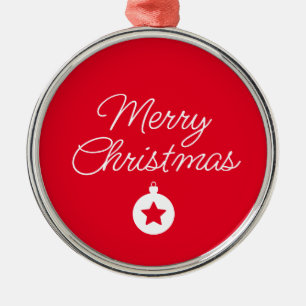 Ornement En Métal Joyeuse nouvelle année Joyeux Noël Période des fêt