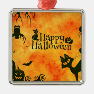 Ornement En Métal joyeux alloween