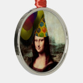 Ornement En Métal Joyeux anniversaire Mona Lisa (Droite)