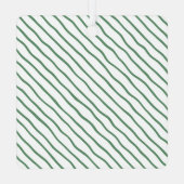 Ornement En Métal Joyeux et lumineux Noël rétro (Verso)