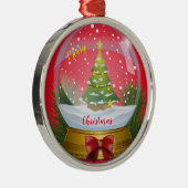 Ornement En Métal Joyeux Noël (Droite)