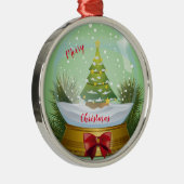 Ornement En Métal Joyeux Noël (Droite)