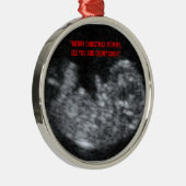 Ornement En Métal Joyeux Noël De La Mère (Droite)