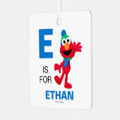 Ornement En Métal Joyeux Noël d'Elmo (Avant gauche)