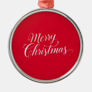 Ornement En Métal Joyeux Nouvel An Joyeux Noël Période des Fêtes